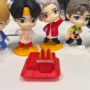McDonald's Action Figures BTS set